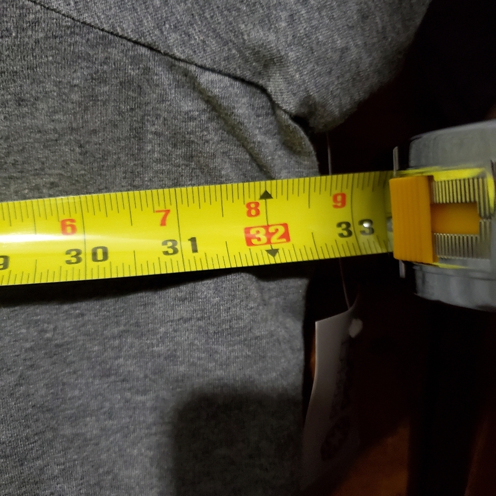 Woman's Plus Size Gray Turtle Neck Long Sleeve Shirt - Picture 9 of 10